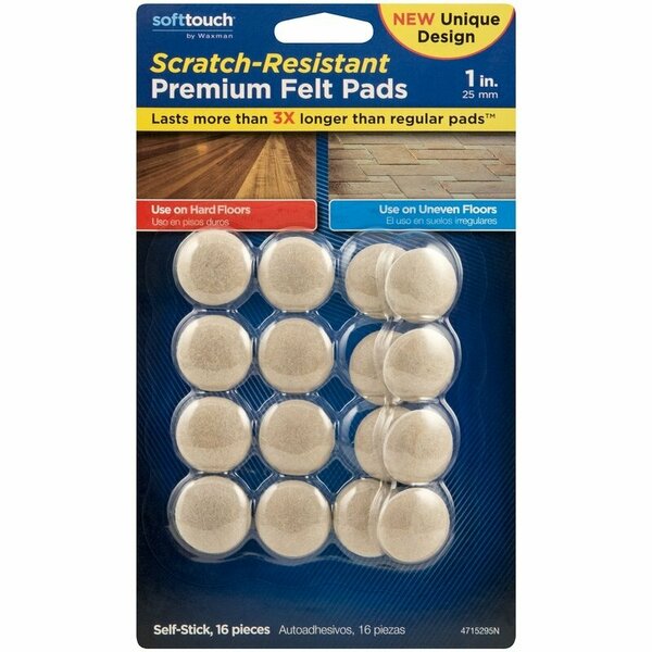 Softtouch PROTECTIVE PAD RND 1 in. W 4715295N